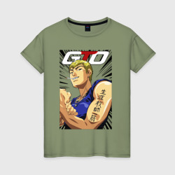 Женская футболка хлопок GTO Power