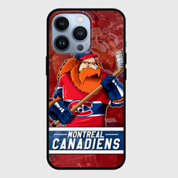 Чехол для iPhone 13 Pro Монреаль Канадиенс, Montreal Canadiens Маскот