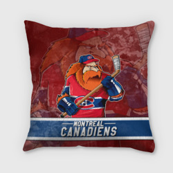 Подушка 3D Монреаль Канадиенс, Montreal Canadiens Маскот