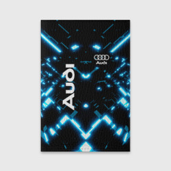 Обложка для паспорта матовая кожа Audi Neon