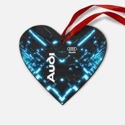Деревянная игрушка Сердце Audi Neon