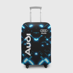 Чехол для чемодана 3D Audi Neon
