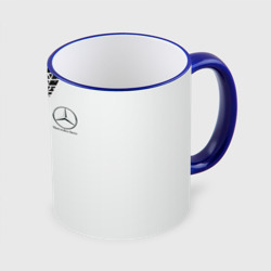 Кружка с полной запечаткой Mercedes-Benz дрифт
