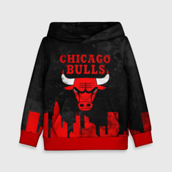 Детская толстовка 3D Chicago Bulls, Чикаго Буллз Город