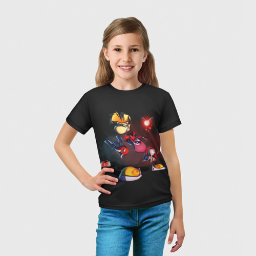 Детская футболка 3D RAYMAN LEGENDS (РАЙМАН), цвет 3D печать - фото 5