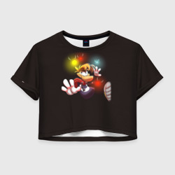 Женская футболка Crop-top 3D Rayman Legends Рейман