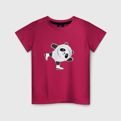 Детская футболка хлопок Китайское фигурное катание