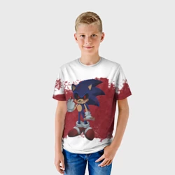 Детская футболка 3D Sonic Exe! - фото 2