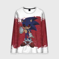 Мужской лонгслив 3D Sonic Exe!