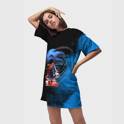 Платье-футболка 3D Тёмная энергия! - фото 2