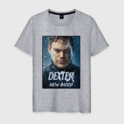 Dexter New Blood Декстер Новая Кровь – Мужская футболка хлопок с принтом купить со скидкой в -20%