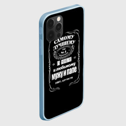 Чехол для iPhone 12 Pro Самому лучшему папе - Jack daniels style - фото 2