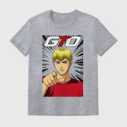 Мужская футболка хлопок Eikichi finger