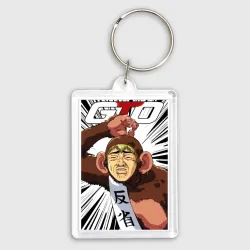 Брелок прямоугольный 35*50 Onizuka gorilla