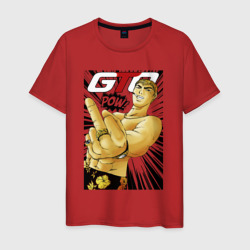 Мужская футболка хлопок Onizuka fuck pow