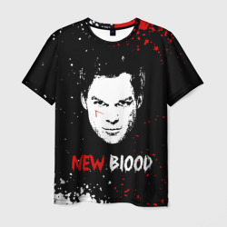 Мужская футболка 3D Декстер Новая Кровь Dexter New Blood
