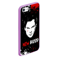 Чехол для iPhone 5/5S матовый Декстер Новая Кровь Dexter New Blood - фото 2