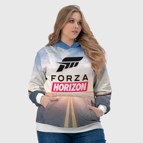 Женская толстовка 3D Forza Horizon 5 Форза Хорайзен, цвет 3D печать - фото 6