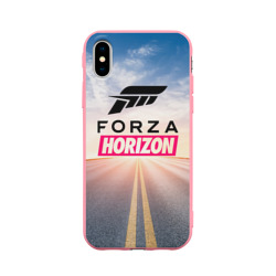 Чехол для iPhone X матовый Forza Horizon 5 Форза Хорайзен