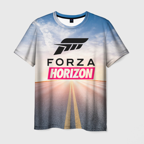 Мужская футболка 3D Forza Horizon 5 Форза Хорайзен