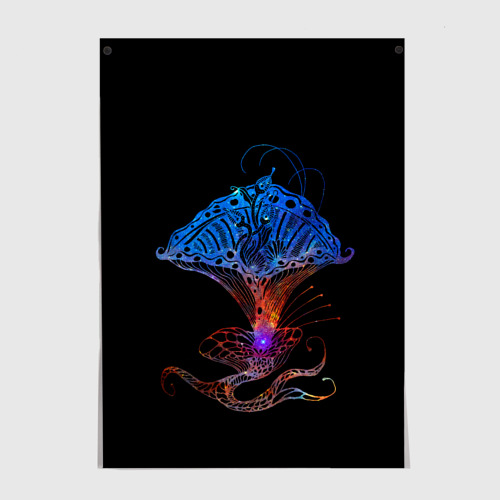 Постер Space Flower B-01