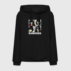 Мужская толстовка хлопок Ramones, Рамонес Портреты