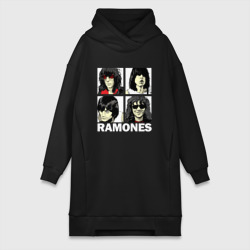 Платье-худи хлопок Ramones, Рамонес Портреты