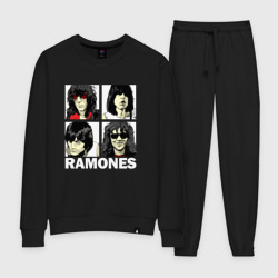 Женский костюм хлопок Ramones, Рамонес Портреты