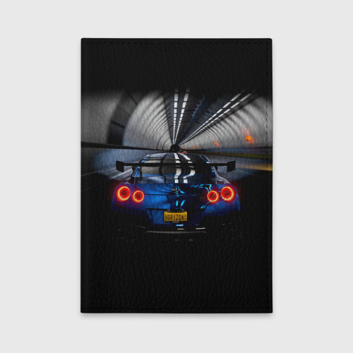 Обложка для автодокументов Форза Хорайзен Гонки Forza GTR Nissan, цвет бирюзовый
