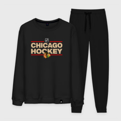 Мужской костюм хлопок Chicago Blackhawks NHL Чикаго НХЛ