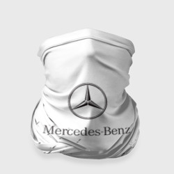 Бандана-труба 3D [Mercedes-Benz] - White texture