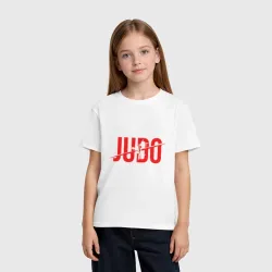 Детская футболка хлопок Дзюдо - Спорт - фото 2