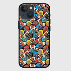 Чехол для iPhone 13 mini Американский Футбол American Football