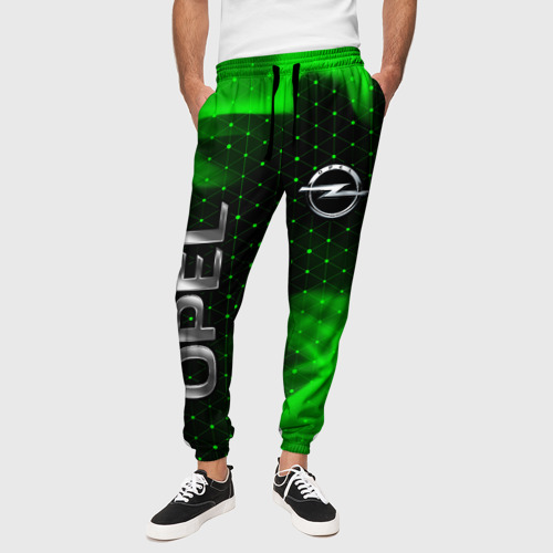 Мужские брюки 3D Опель Огонь, цвет 3D печать - фото 4
