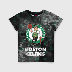 Детская футболка 3D Бостон Селтикс, Boston Celtics, НБА