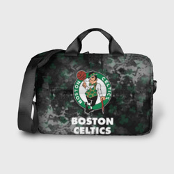 Сумка для ноутбука 3D Бостон Селтикс, Boston Celtics, НБА