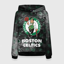 Женская толстовка 3D Бостон Селтикс, Boston Celtics, НБА