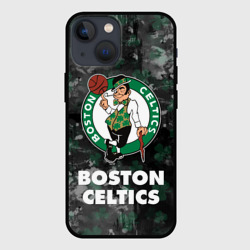 Чехол для iPhone 13 mini Бостон Селтикс, Boston Celtics, НБА