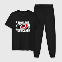 Мужская пижама хлопок Каролина Харрикейнз, Carolina Hurricanes