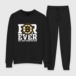 Женский костюм хлопок Forever not just when We win, Boston Bruins, Бостон Брюинз