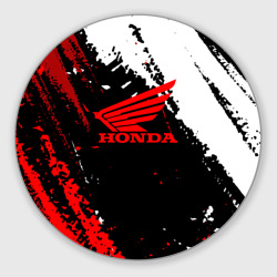 Круглый коврик для мышки Honda Logo Auto