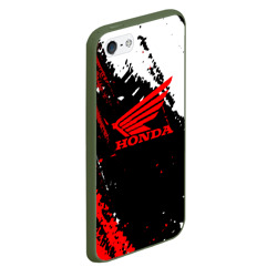 Чехол для iPhone 5/5S матовый Honda Logo Auto - фото 2