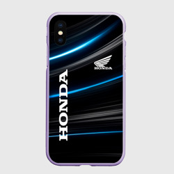 Чехол для iPhone XS Max матовый Honda Хонда