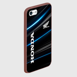 Чехол для iPhone 5/5S матовый Honda Хонда - фото 2