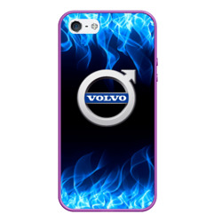 Чехол для iPhone 5/5S матовый [Volvo] - Огонь