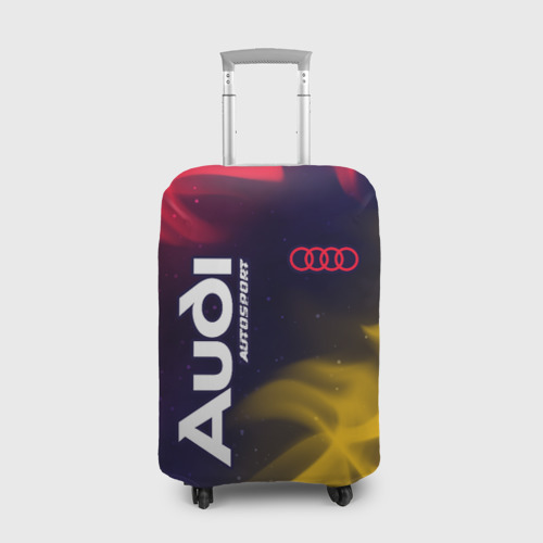 Чехол для чемодана 3D Ауди Autosport Пламя, цвет 3D печать