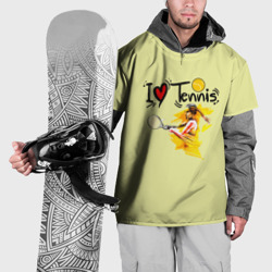 Накидка на куртку 3D Я Люблю Tennis