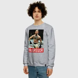 Мужской свитшот хлопок Конор МакГрегор McGregor - фото 2