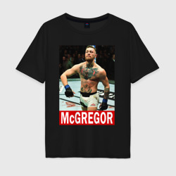 Мужская футболка хлопок Oversize Конор МакГрегор McGregor