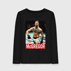 Женский лонгслив хлопок Конор МакГрегор McGregor